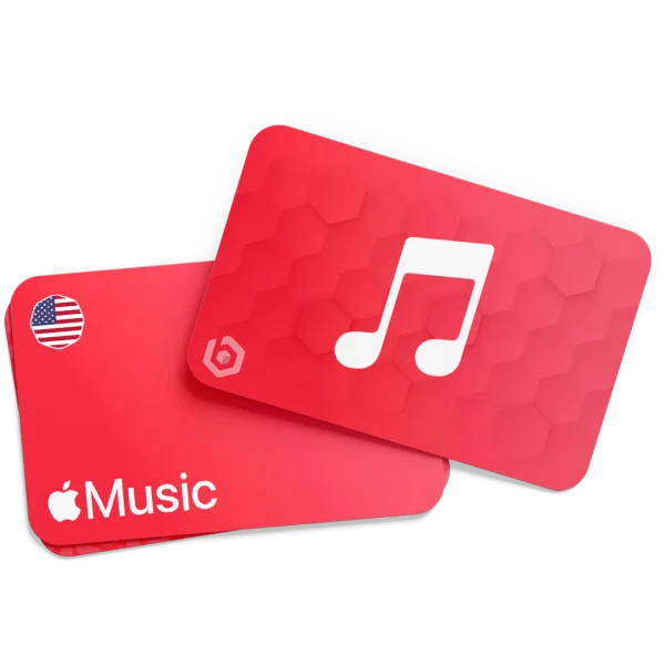 گیفت کارت اپل موزیک Apple Music آمریکا - فروشگاه BuyAcc