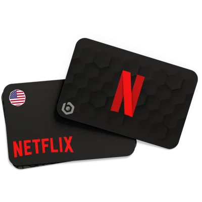 گیفت کارت نتفلیکس Netflix آمریکا - فروشگاه بای‌اک