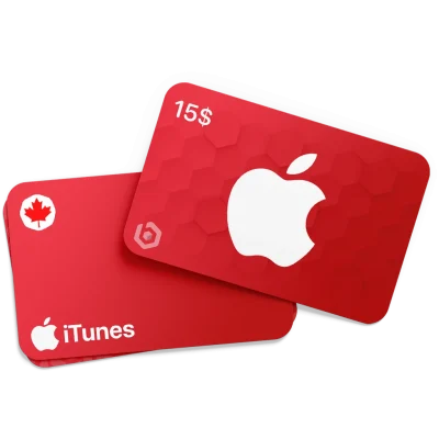 گیفت کارت 15 دلاری اپل آیتونز کانادا