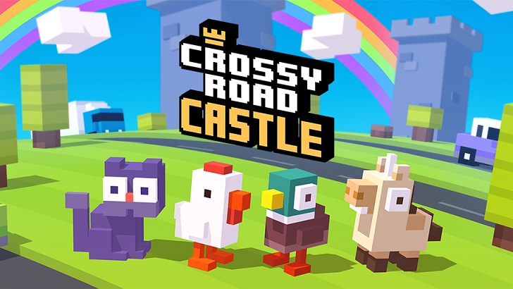 بازی Crossy Road Castle در لیست اپل آرکید