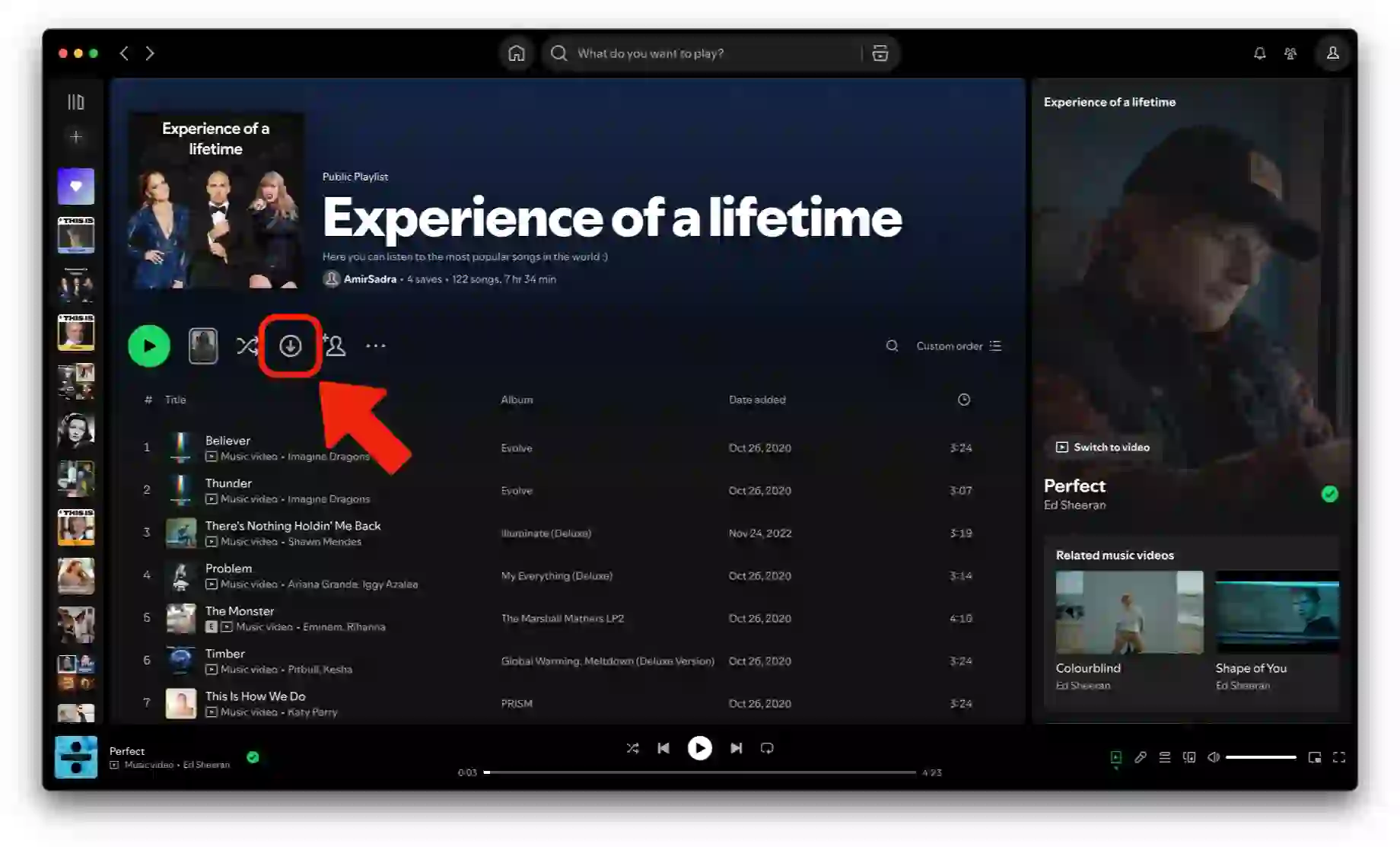 دانلود و پخش آفلاین در اسپاتیفای در ویندوز و macOS